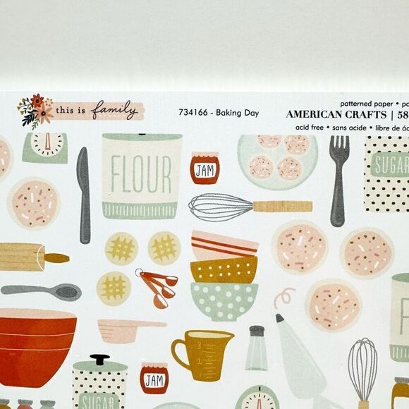 Jen Hadfield Scrapbook Paper Baking Day - Picture 5 of 6